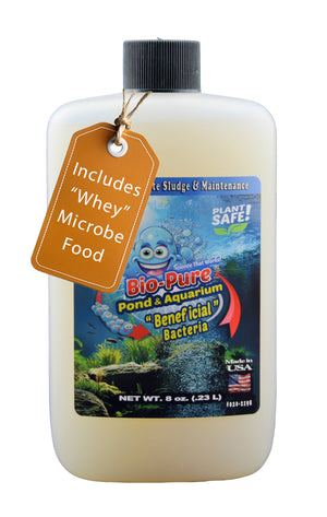 Bio-Pure Pond & Aquarium BENEFICIAL Liquid 32 oz. treats up to 28,000. gallons