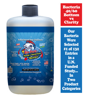 Bio-Pure Pond & Aquarium MAINTAIN 8 oz. treats up to 7,000. gallons