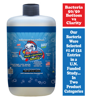 Bio-Pure Pond & Aquarium BENEFICIAL 8 oz. treats up to 7,000. gallons