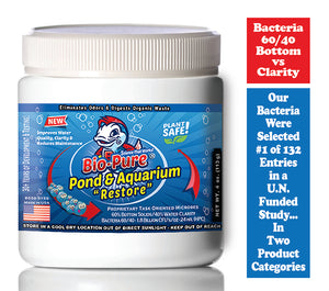 Bio-Pure Pond & Aquarium RESTORE 4 oz. treats up to 15,000. gallons
