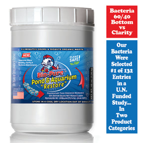 Bio-Pure Pond & Aquarium RESTORE 48 oz. treats up to 190,000. gallons