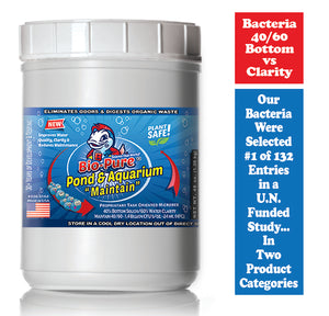 Bio-Pure Pond & Aquarium MAINTAIN 48 oz. treats up to 190,000. gallons