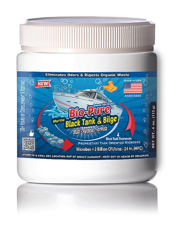 Bio-Pure Boat & Marine Septic Tank & Bilge CONCENTRATE 4 oz. - CASE OF 12